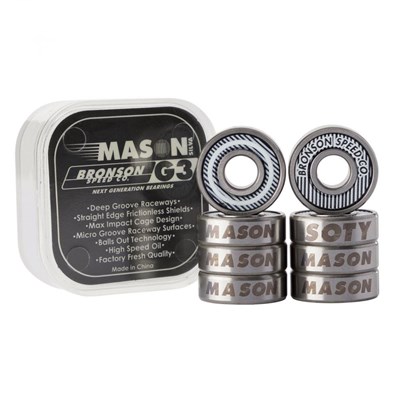 Mason Silva Pro G3 Bearings (8 Pack)