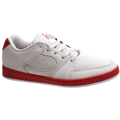 Accel Slim White/White/Red Shoe