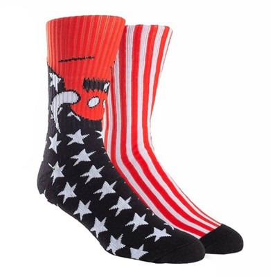 American Monster Socks - Black