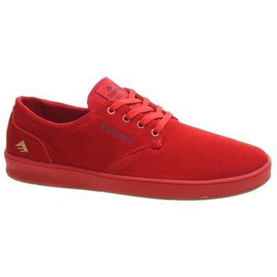 The Romero Laced Red/Gold Shoe