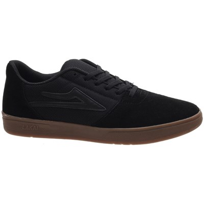 Brighton Black/Gum Suede Shoe