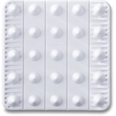 Spike Stomp Pad - White