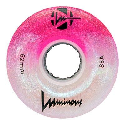 Luminous 62mm 85a Roller Skate Wheel - Cotton Candy