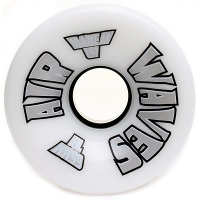 65mm Solid White Quad Roller Skate Wheels