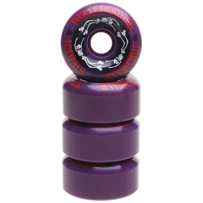 Moxi Michelle Steilen 'Estro Jen' 101a 62mm Signature Roller Skate Wheels - Purp