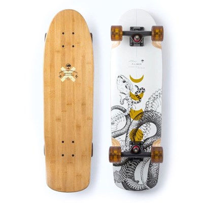 Pilsner Bamboo Cruiser Complete Longboard - Artist Zoe Keller