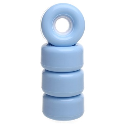 Bubblegum Quad Roller Skate Wheels - Blue