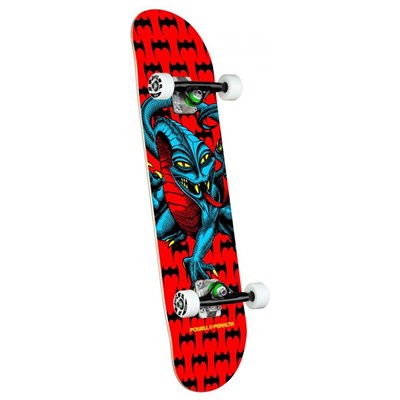 Cab Dragon One Off #291 7.75inch Complete Skateboard - Red