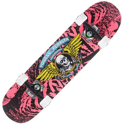 Winged Ripper One Off #239 7inch Mini Complete Skateboard - Pink