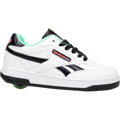 Heelys X Reebok Club C White/Pink/Mint Kids Heely Shoe