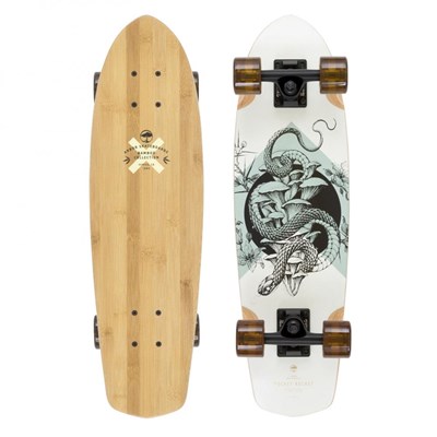 Pocket Rocket Bamboo Cruiser Complete Longboard - Artist El Rose