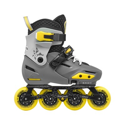 Apex Kids Inline Skate - Carbon/Yellow