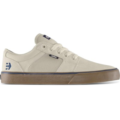 Barge LS White/Navy Shoe