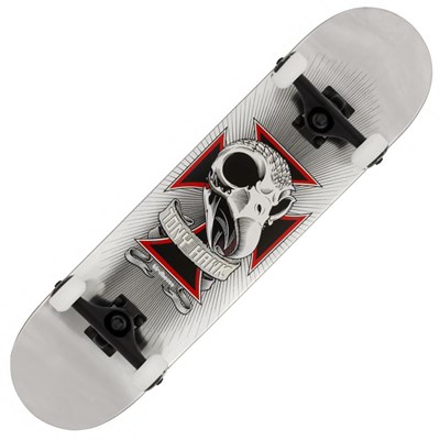 Stage 3 Tony Hawk Skull 2 7.75 Complete Skateboard - Chrome