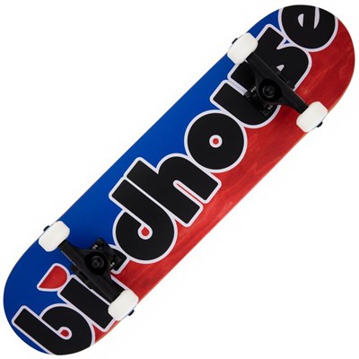 Stage 3 Toy Logo 8 Complete Skateboard - Red/Blue