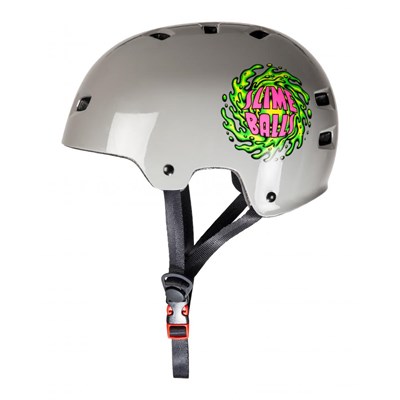 Bullet x Slime Balls Grey Skate/BMX Helmet