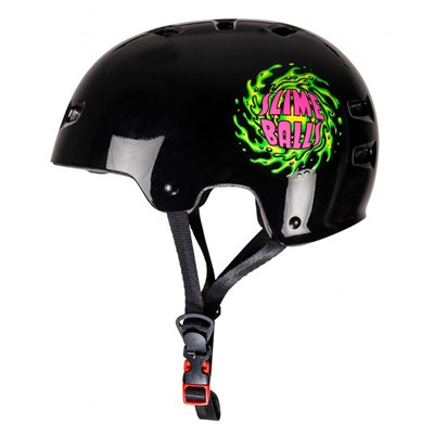 Bullet x Slime Balls Black Skate/BMX Helmet