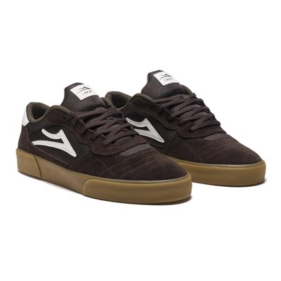Cambridge Chocolate/Light Blue UV Suede Shoe