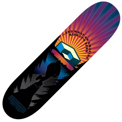 Final Sunset 8inch Skateboard Deck