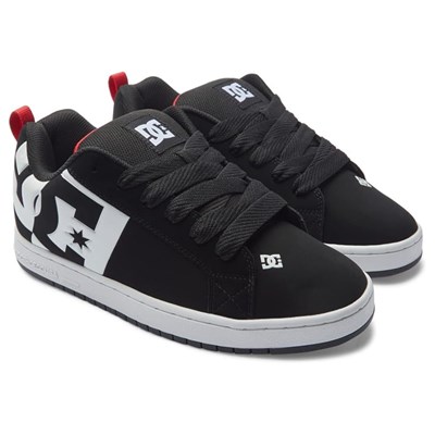 Court Graffik SQ Black/White/Red Shoe