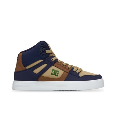 Pure High Top WC Navy/Brown/Tan Shoe