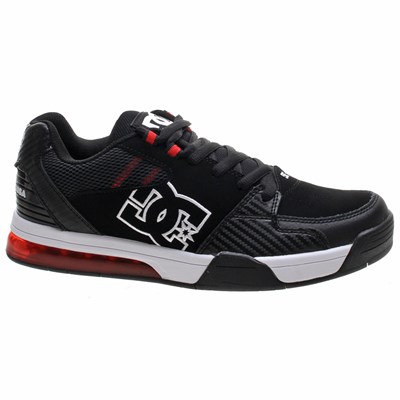 Versatile Black/White/Athletic Red Shoe