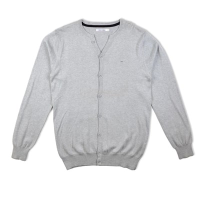 Double Time Heather Grey Cardigan