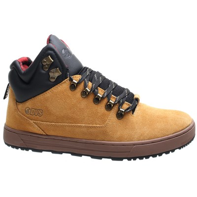 Vanguard Chamois/Black/Red Suede Shoe