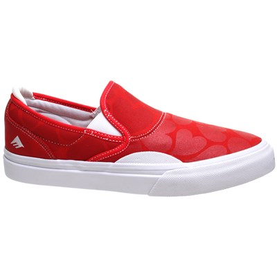Wino G6 Slip On Red/White Shoe Wino G6 Slip On Red/White Shoe