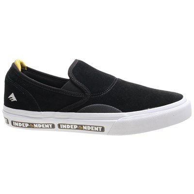 Wino G6 Slip On x Independent Black Shoe