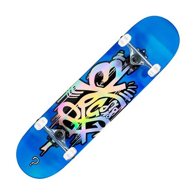 Hologram Blue Complete Skateboard