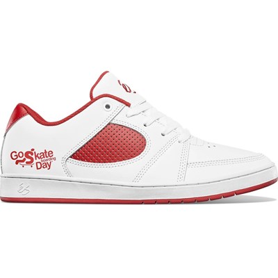 Accel Slim x Go Skateboard Day White/Red Shoe