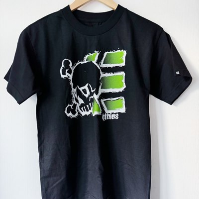 E Skull Black Youths S/S T-Shirt