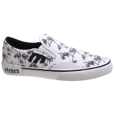 Marana Slip x Bones White/Black Shoe Marana Slip x Bones White/Black Shoe