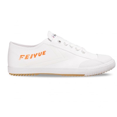 Fe Lo 1920 Canvas Shoe - White/Orange