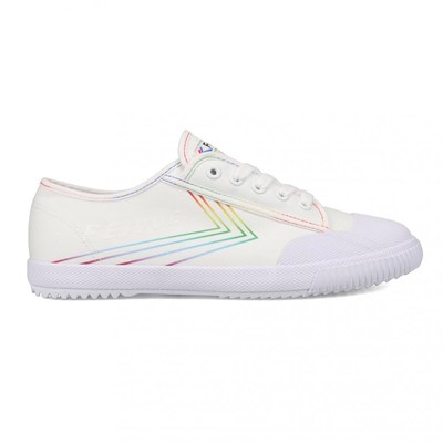 Fe Lo 1920 Canvas Shoe - White/Rainbow