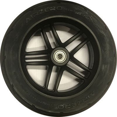 Replacement for 205mm Pneumatic Scooter Wheel - Black