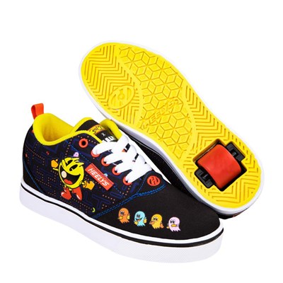 Pac-Man Pro 20 Prints Black/Yellow/Red Kids Heely Shoe
