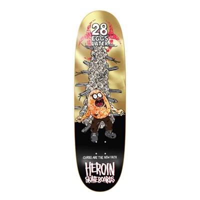 28 Eggs Later 9inch Skateboard Deck