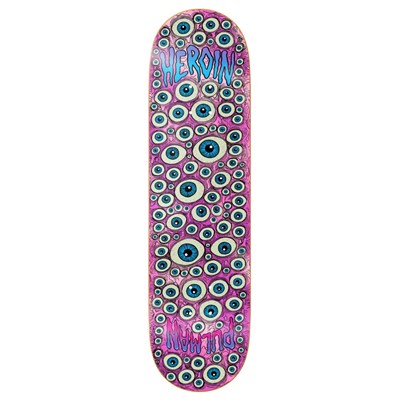 Chris Pulman Eyes Pink Foil 8.5inch Skateboard Deck