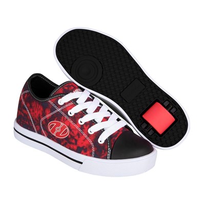 Classic Red/Black Kids Heely Shoe
