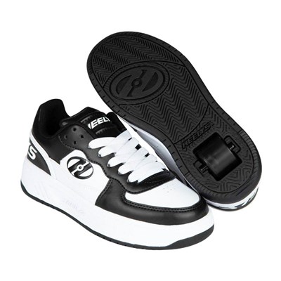 Rezerve Low Black/White Kids Heely Shoe
