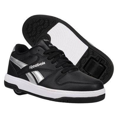 Heelys X Reebok BB4500 Low Black/Pewter Heely Shoe