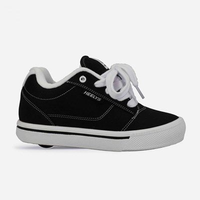 Pro 25 Black/White Kids Heely Shoe