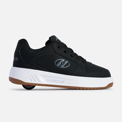 Gio Black/Gum Kids Heely Shoe