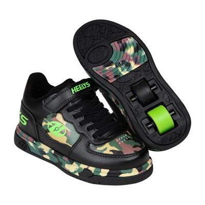 Reserve Low Black/Camo/Green Kids HX2 Heely Shoe