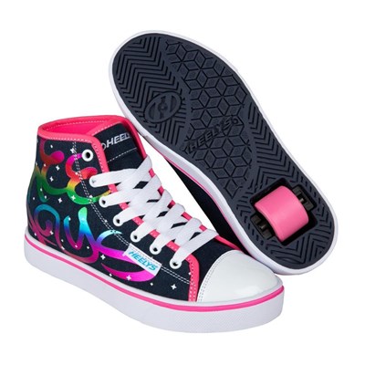 Veloz Denim/Rainbow Kids Heely Shoe