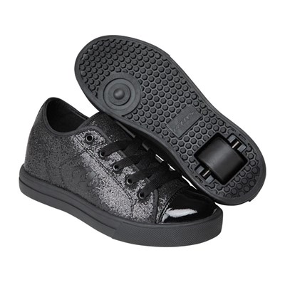 Classic Em Black Kids Heely Shoe