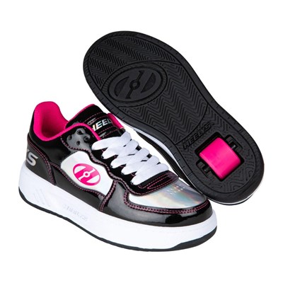 Rezerve Low Black/Pink/Multi Kids Heely Shoe