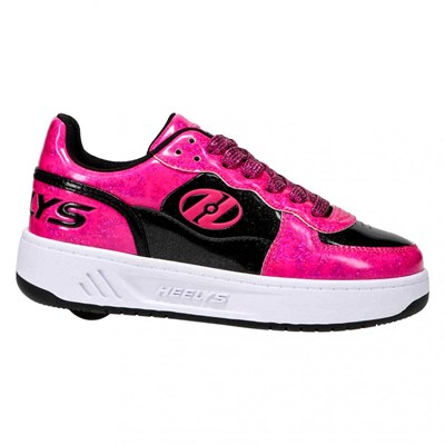 Rezerve Low Hot Pink/Black Kids Heely Shoe
